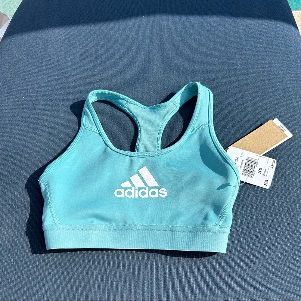 Adidas DRST ASK Medium Support Sports Bra - Picture 2 of 8